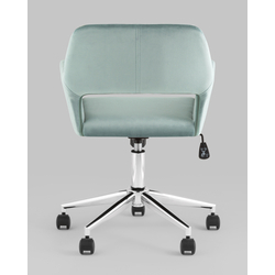 Кресло офисное ROSS ROSS CHROME VELVET Olive 61
