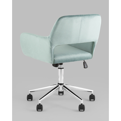 Кресло офисное ROSS ROSS CHROME VELVET Olive 61