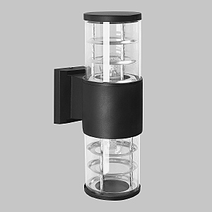 Уличный настенный светильник Valensa IL.0014.0023-2-BK