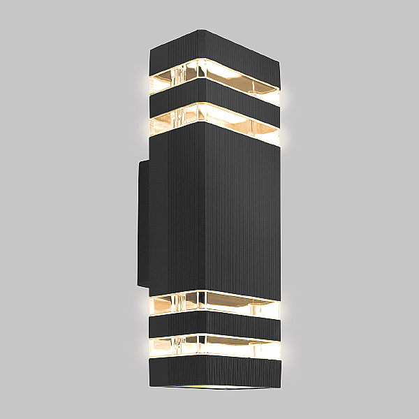 Уличный настенный светильник Porta IL.0014.0024-2-BK