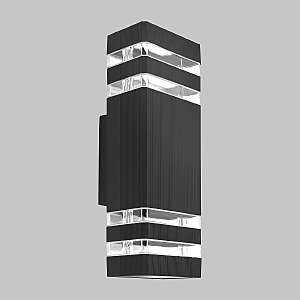 Уличный настенный светильник Porta IL.0014.0024-2-BK