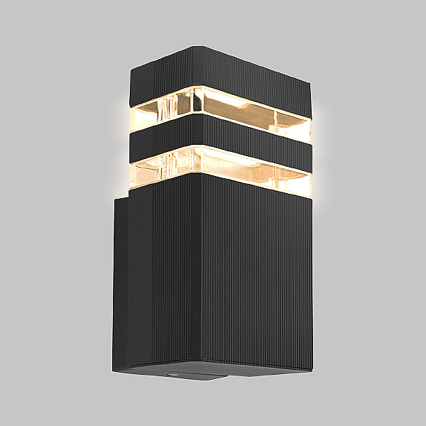 Уличный настенный светильник Porta IL.0014.0024-BK