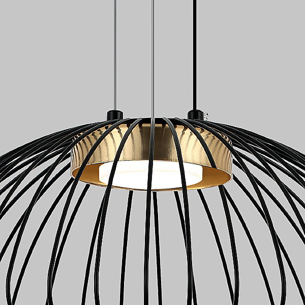 Светильник подвесной IMEX MD.23104-1-P-BK+BR