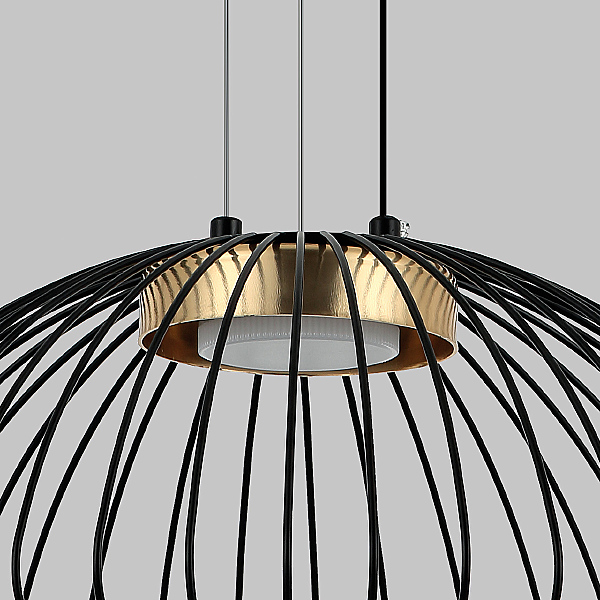 Светильник подвесной IMEX MD.23104-1-P-BK+BR