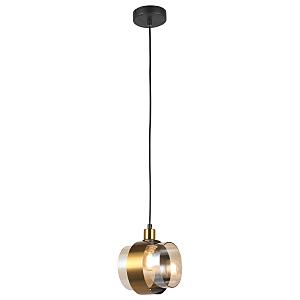 Светильник подвесной IMEX MD.51891-1-P-BK+GBR