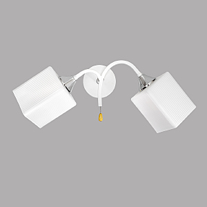 Настенное бра IMEX MD.6193-2-W-WH+CH