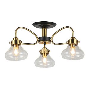 Потолочная люстра IMEX MD.73963-3-S-BK+BR