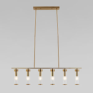 Люстра на штанге Oriens 60166 латунь Smart