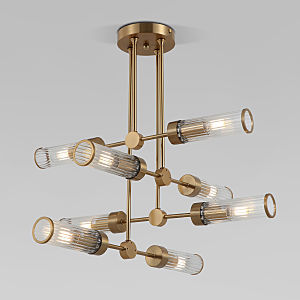 Потолочная люстра Oriens 60166/8 латунь Smart