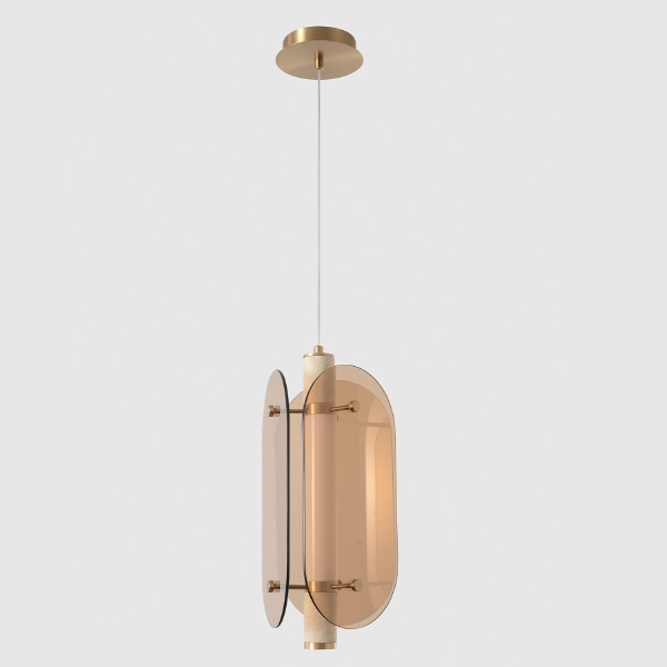 Светильник подвесной Amarillo AMARILLO SP18W LED BRASS