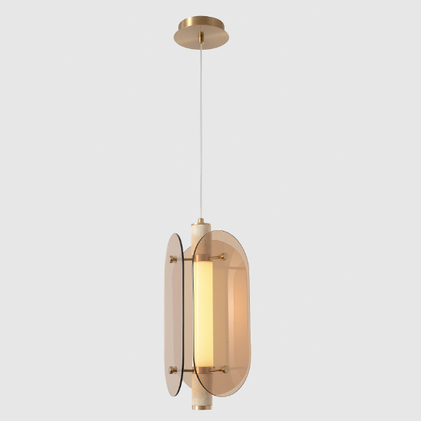 Светильник подвесной Amarillo AMARILLO SP18W LED BRASS