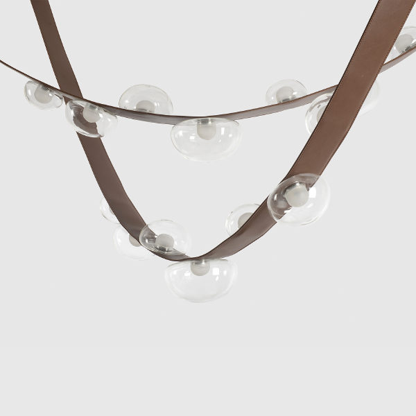 Светильник подвесной Bosque BOSQUE SP7 L3000 BROWN/TRANSPARENT