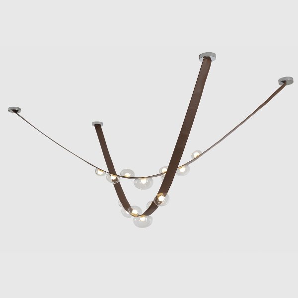 Светильник подвесной Bosque BOSQUE SP7 L3000 BROWN/TRANSPARENT