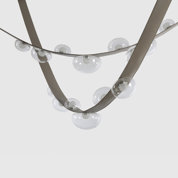 Светильник подвесной Bosque BOSQUE SP7 L3000 GREY/TRANSPARENT