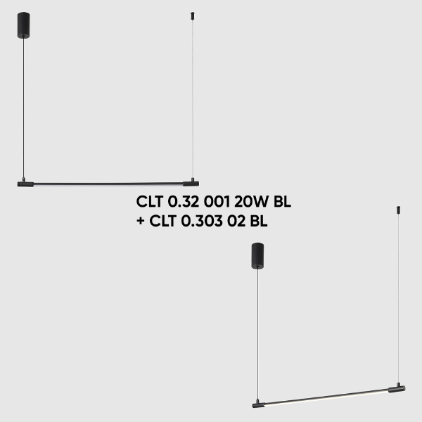 Светильник подвесной Модульная система 24v CLT 0.32 001 16W BL