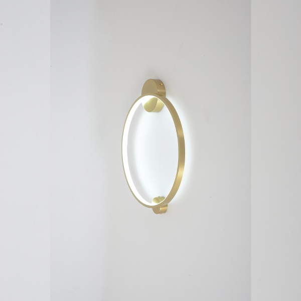 Настенный светильник Real REAL AP18W LED BRASS
