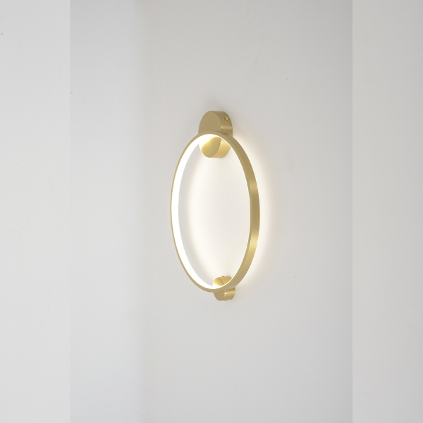 Настенный светильник Real REAL AP18W LED BRASS