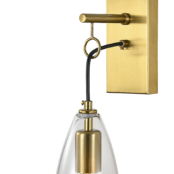 Настенное бра Goccia V000544 11064/1W Clear