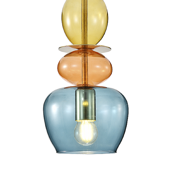 Светильник подвесной Millefiori V000548 11065/1P Blue