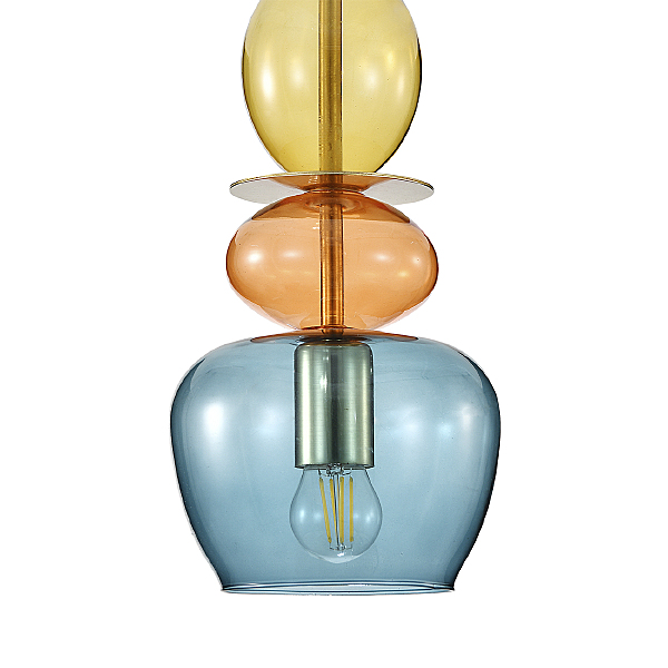 Светильник подвесной Millefiori V000548 11065/1P Blue