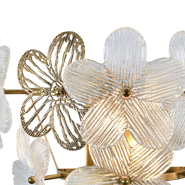 Настенное бра Fiori V000554 12049/2W Brass