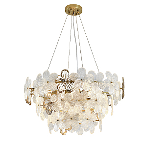 Подвесная люстра Fiori V000555 12049/8P Brass