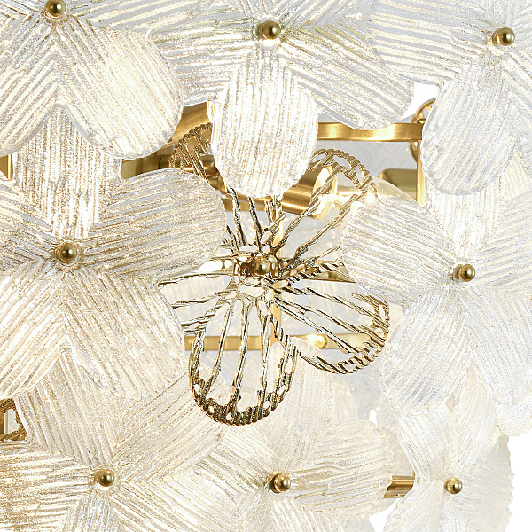 Подвесная люстра Fiori V000556 12049/10P Brass