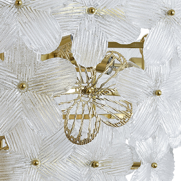 Подвесная люстра Fiori V000556 12049/10P Brass