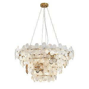 Подвесная люстра Fiori V000556 12049/10P Brass