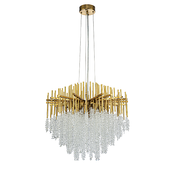 Подвесная люстра Cappella V000603 12052/10P Gold