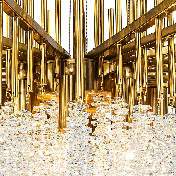 Подвесная люстра Cappella V000603 12052/10P Gold