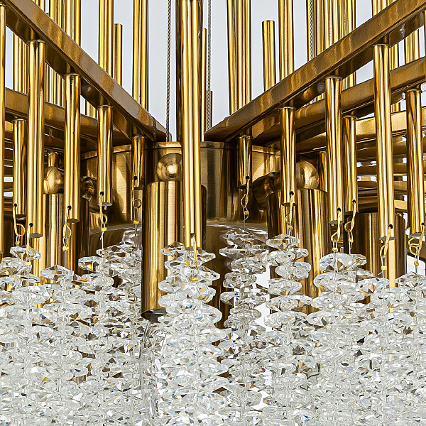 Подвесная люстра Cappella V000603 12052/10P Gold