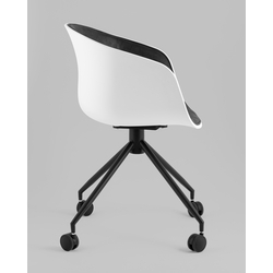 Кресло офисное Libra SL-7040ZB whitePP/black PU
