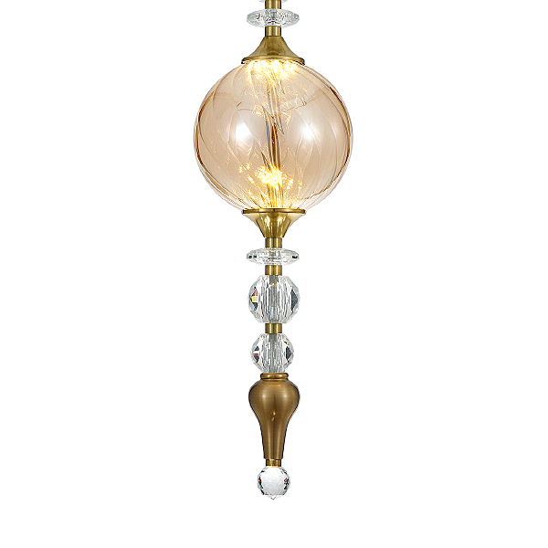 Светильник подвесной Sorpresa V000190L 11056/1P Amber