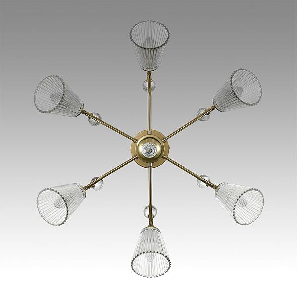 Потолочная люстра Aurica 8046/6C