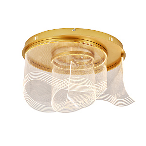 Потолочная люстра Veletta V000163L 14029/3С Gold