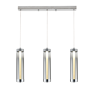 Светильник подвесной Rilucente V000148L 11061/3P Chrome