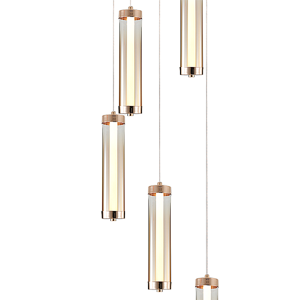 Светильник подвесной Rilucente V000151L 11061/5P Gold