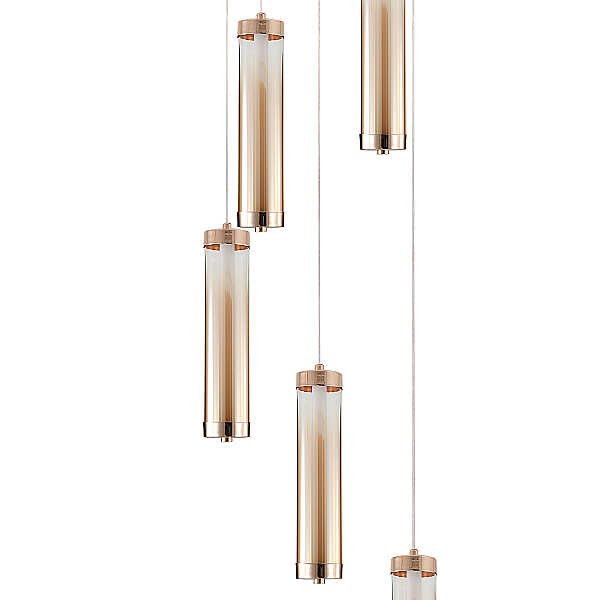 Светильник подвесной Rilucente V000151L 11061/5P Gold