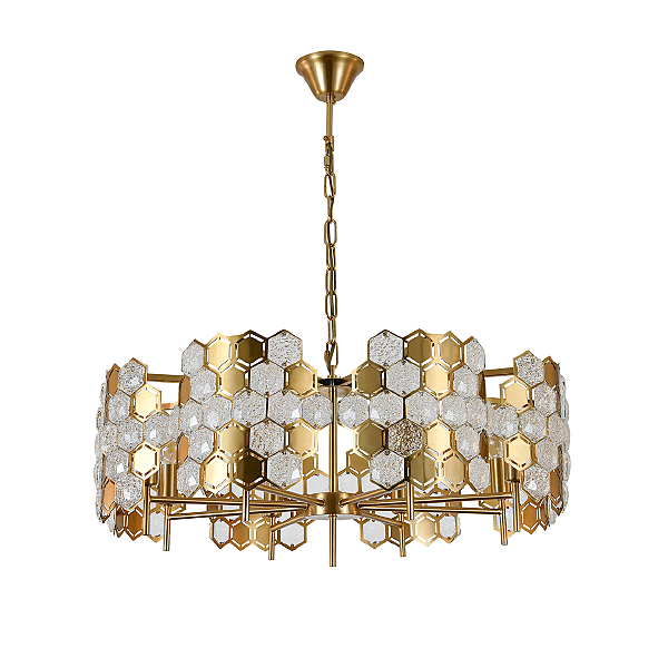 Подвесная люстра Delizia V000572 12047/8P Brass