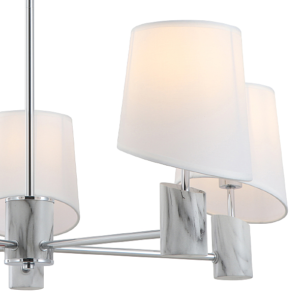 Люстра на штанге Sereno V000574 13034/5R Chrome