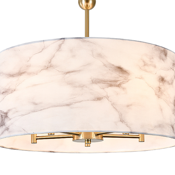 Люстра на штанге Venato V000581 13036/5R Brass