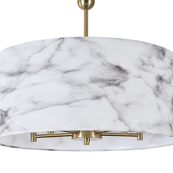 Люстра на штанге Venato V000581 13036/5R Brass