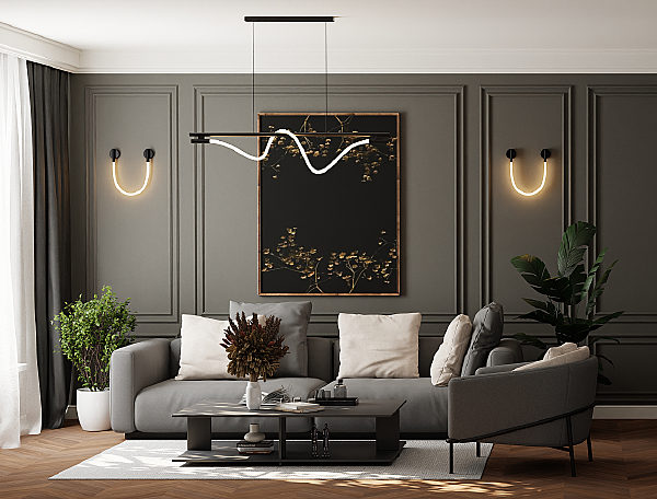 Светильник подвесной Tura LE103L-160B WIFI