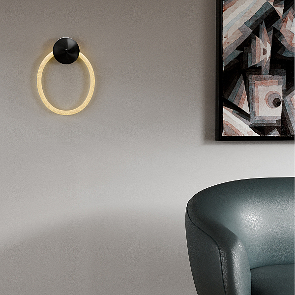 Настенный светильник Tura LE103W-43BB STAINLESS