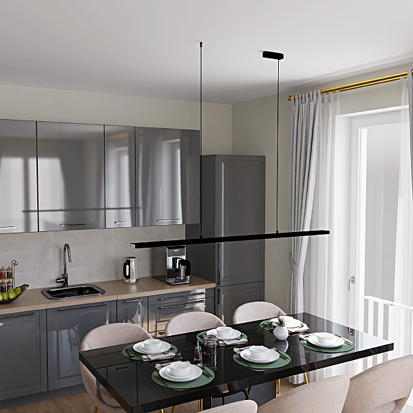 Светильник подвесной James LE107L-150B WIFI