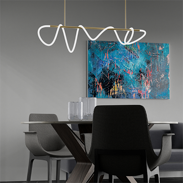 Подвесная люстра Nyasa LE117L-110GA WIFI