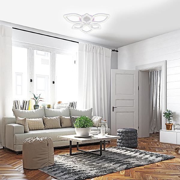 Потолочная люстра Aquarius 10289/6LED BL