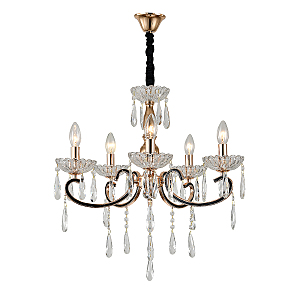 Подвесная люстра Scaleona 2105/5P Gold