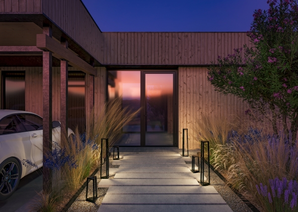 Уличный наземный светильник Luft O466FL-L12B3K